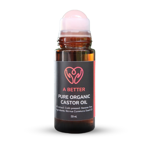 Pure Organic Castor Oil - Amber Glass Bottle-10